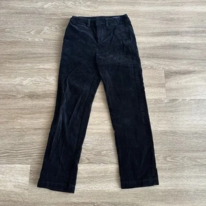 Polo Ralph Lauren Corduroy Pants Black Youth 10 - Picture 1 of 18