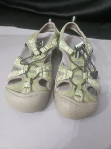 RARE KEEN Venice H2 Green Women Size 9.5/10 Waterproof Hiking Water Sandal - Picture 1 of 8