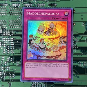 Madolchepalooza ABYR-EN074 Super Rare Abyss Rising 1st Edition Yugioh Trap Card - Picture 1 of 6
