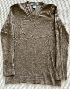 J.Crew Womens Sweater Small Tall Solid 100% Cashmere Crewneck Celeste - Picture 1 of 4