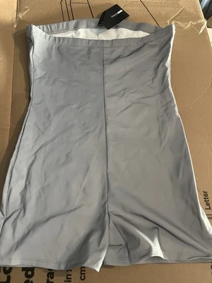 NUEVO-CON-ETIQUETAS MODA NOVA BUENOS AIRES MAMELUCO REFLECTANTE - PLATEADO - MUJER’S XL Foto 1 de 3