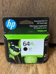 Nuevo Cartucho de Tinta Genuino HP 64XL Negro Alto Rendimiento EXP 02/2025 - Imagen 1 de 5