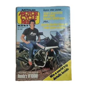 AUSTRALIAN MOTORCYCLE NEWS Vintage Motorcycle Magazine Vol.33 No.18 March 1984 - Picture 1 of 9