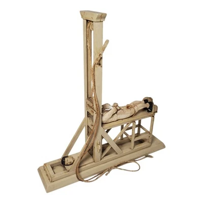 1964 Aurora Plastics Chambers of Horrors Guillotine Model Kit Unpainted - Image 1 of 4