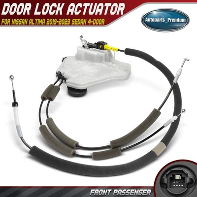 Front Passenger Side Door Lock Actuator for Nissan Altima 2019-2023 Sedan 4-Door - Image 1 of 4