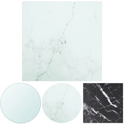 Table Top Replacement Coffee Table Top Surface Protector Tempered Glass vidaXL - image 1 of 2