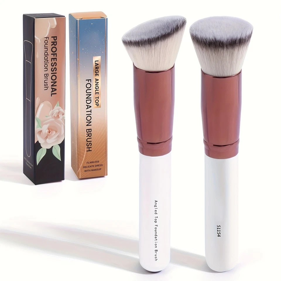 Professional Foundation Brush set - Soft Bristles for Flawless Makeup - Image 1 of 4