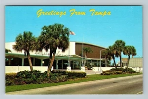 Tampa FL-Florida, Curtis Hixon Hall, Convención y Arena, Postal de Colección - Imagen 1 de 2