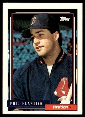 1992 Topps Phil Plantier Boston Red Sox #782 23876 - Image 1 of 2