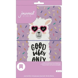 American Crafts Cool Llama Journal Kit, Good Vibes Only Brand New - Picture 1 of 5