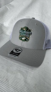 47 Brand 2025 BELMONT STAKES Saratoga NY Horse Racing Trucker Snapback Hat NEW - Picture 1 of 7