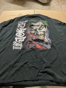 Camiseta negra estilo vintage grande DC Comics Batman The Joker talla 4xl - Imagen 1 de 3