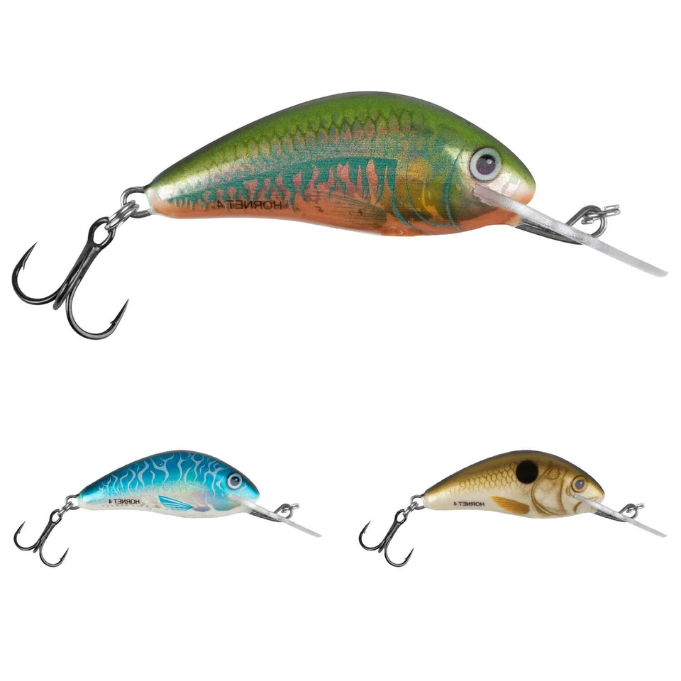 Salmo Hornet Wobbler 2,5cm Sinkend Kunstköder Crankbait Wels Hecht Köder Barbe - Bild 1 von 1