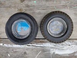 Lot of 2 Goodyear Tire Ashtrays LaVale MD, Palmerton PA - Picture 1 of 7