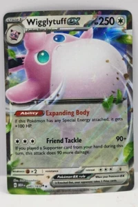 Wigglytuff ex 040/165 Doppia Rara Carta Pokémon Scarlatto e Viola 151 - Foto 1 di 2