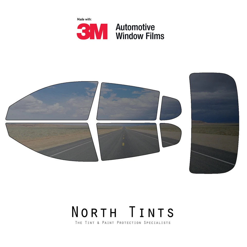 Película de vidrio tinte ventana precortada estable color 3M para Volvo C40 2023-2024 Foto 1 de 4