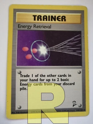 Energy Retrieval ® Set Base 2 110/130 ® Non Comune ® Pokemon ® Inglese ® Good+ - Immagine 1 di 2