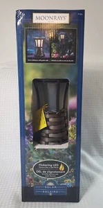 Solar LED Flickering Flame For Table or Ground Bamboo Style Look stake included - Picture 1 of 4