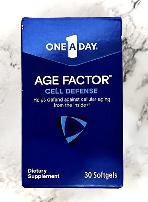 NUEVO - One A Day Age Factor Cell Defense Exp 03/2026- 30 cápsulas blandas Foto 1 de 4