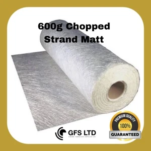 600gsm 50mx95cm Fibreglass Chopped Strand Mat GRP Emulsion- 47m2 ( Full Roll ) - Picture 1 of 1