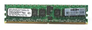 HP 1GB PC2-3200R DDR2-400 REGISTERED ECC 1RX4 MEMORY MODULE 413385-001 - Picture 1 of 4