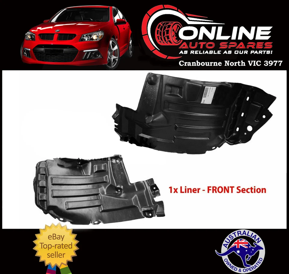 Front Inner Guard Liner LEFT FRONT fit Mitsubishi Triton ML MN 7/06-3/15 NEW - image 1 of 1
