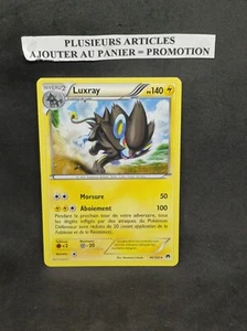 Luxray 46/122 XY Rupture Turbo Carte Pokemon Française Rare - Imagen 1 de 3