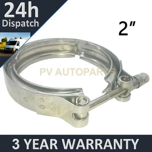 V-BAND OUTER CLAMP STAINLESS STEEL EXHAUST TURBO HOSE RADIATOR 2" 51mm - Picture 1 of 1