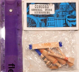 VTG New Concord Miniature General Store Accessories "WOOD KITCHEN TOOLS" #2301 - Picture 1 of 2