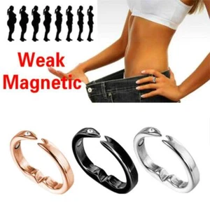 Lymphatic Drainage Magnetic Adjustable Ring for Weight Loss 2 Pack - Picture 1 of 10