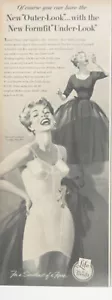 Life Formfit Womens Vintage Girdle Bra Ad Print Retro Fashion Décor Lingerie - Picture 1 of 2