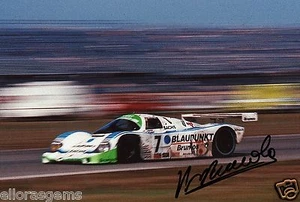Le Mans Fahrer Henri Pescarolo handsigniertes Foto 12x8" AJ - Bild 1 von 1
