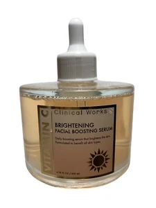 Clinical Works ANTI-AGING Vitamin C Brightening Facial Boosting Serum 6.76 oz - Picture 1 of 11