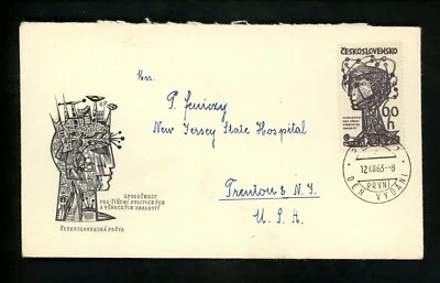Postal History Czechoslovakia FDC #1210 Science scientific knowledge 1963 - Image 1 of 2