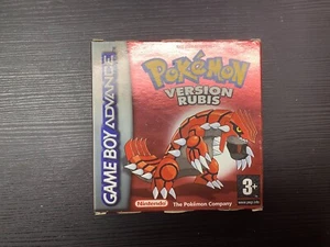 Pokémon Version Rubis Nintendo Game Boy Advance Complet PAL GameBoy GBA - Picture 1 of 8