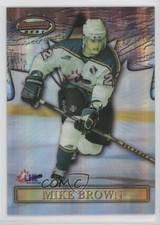 1997-98 Bowman CHL Bowman's Best Atomic Refractor Mike Brown #BB13