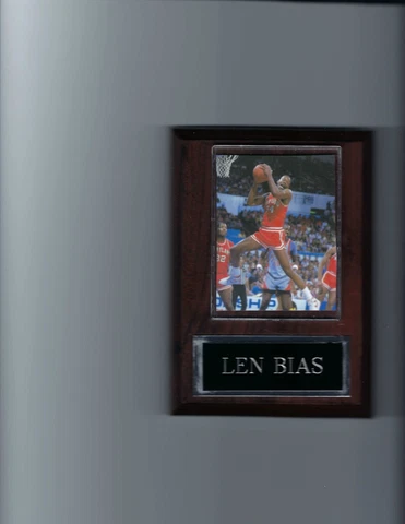 LEN BIAS PLAQUE MARYLAND TERPS BASKETBALL TERRAPINS Cover