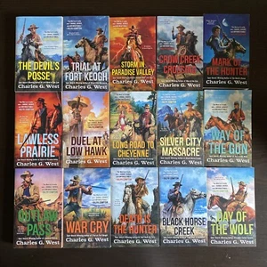 22 Charles West Paperbacks - Berkeley / Penguin - New / Like New - Western - Picture 1 of 7