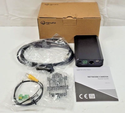 Hanwha XNB-H6244A 2MP Network ATM Camera Kit Covert IP Camera NEW - Image 1 of 4