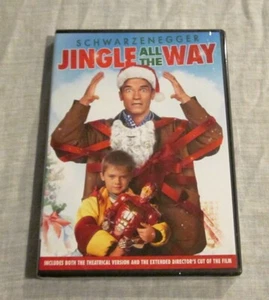 NEW JINGLE ALL THE WAY ARNOLD SCHWARZENEGGER, SINBAD DVD - Picture 1 of 2