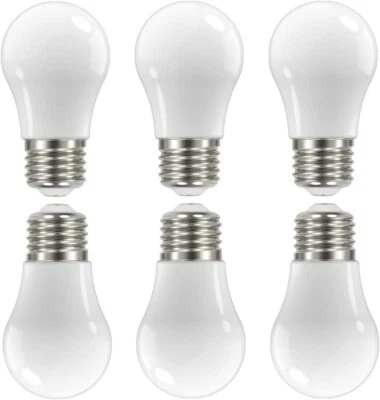 Satco S12407 - 8.2 Watt LED A15 Soft White LED Bulbs - 3000K - 120 Volt (6 pack) - Image 1 of 4