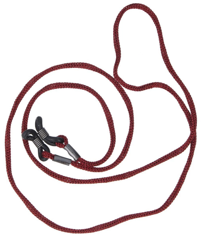 DEUTSCHE AUGENOPTIK AG Brillenkordel in Bordeaux mit verstellbarer Endschlaufe