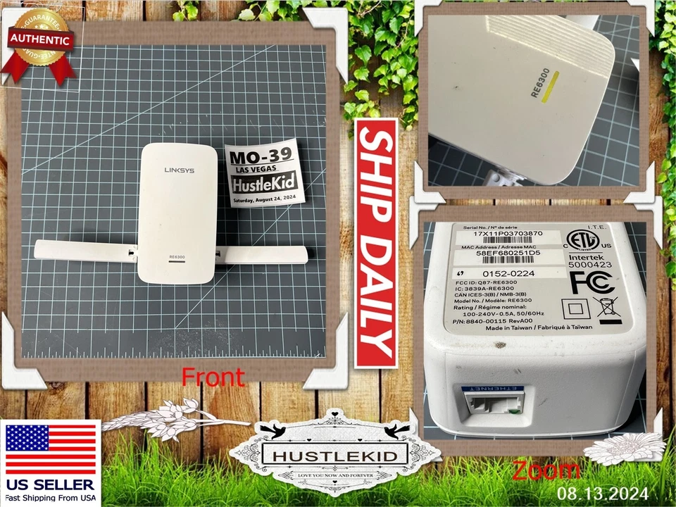 Genuine Linksys RE6300 AC750 Boost Wi-Fi Range Extender Speeds up to 750Mbps🔥MO - Image 1 of 4