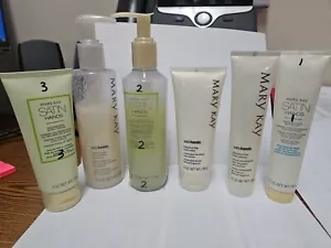 Mary Kay Satin Hands Set Lot 6 FRAGRANCE FREE wash cream softener lotion - Picture 1 of 9