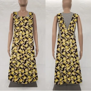 Lemon Blossoms Cross Back Apron - Picture 1 of 3
