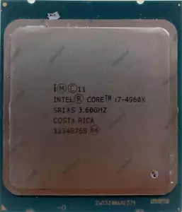 Intel Core i7-4960X six-core LGA 2011 Extreme 3.6GHz 130W CPU processor - Picture 1 of 1