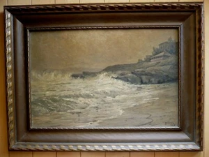 LEE HAYES, LISTADO RARO 1918 CALIFORNIA COSTA LAGUNA PLAYA CA PAISAJE MARINO ANTIGUO - Imagen 1 de 11