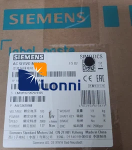 1FL6034-2AF21-1AA1 1FL6 034-2AF21-1AA1 Nuevo Siemens SIMOTICS S-1FL6 Motor LI - Imagen 1 de 5