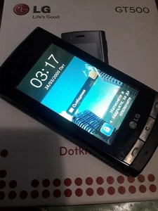 Teléfono LG GT500 de colección teléfono raro 2009 - Imagen 1 de 12