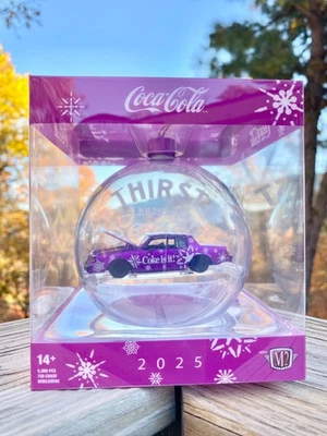 1987 Buick Grand National G-BODY 2025 M2 Machines Coca-Cola Christmas Ornament - Image 1 of 4
